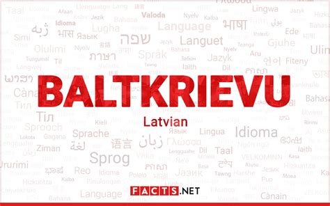 language of latvia